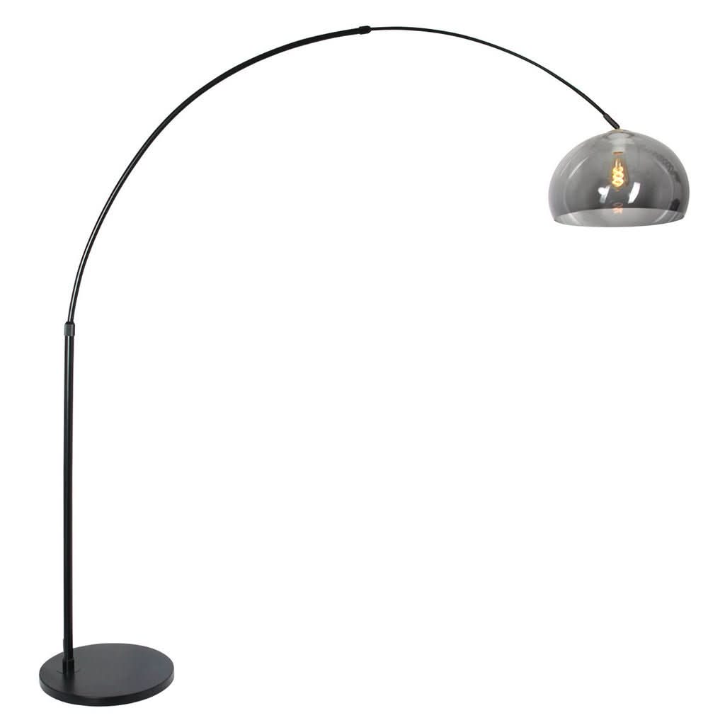 Lampe Sol Arquée Noir | Fyle - Designix Lampadaire