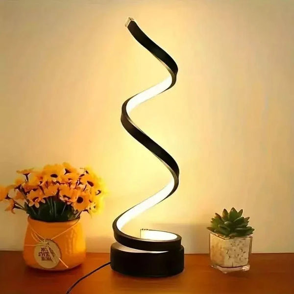 LED Spiral Lamp | Luminous Helix