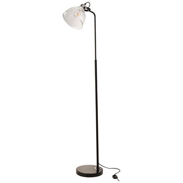 Magali Steel and Glass Floor Lamp