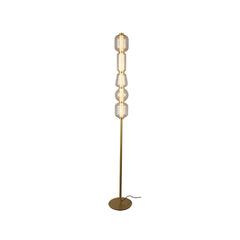 Lampe sur Pied ZAMBELIS 17W DESIGN Or Mat 23063