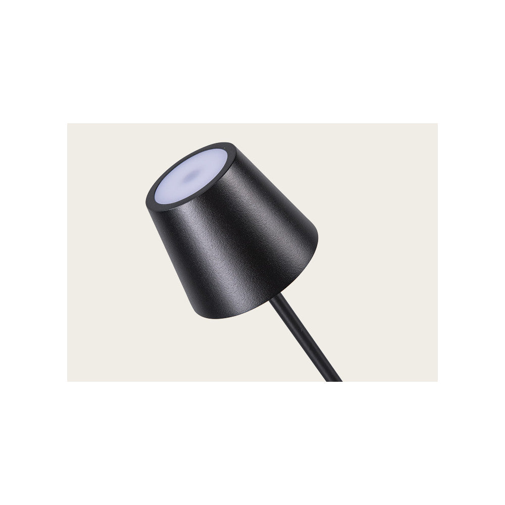 Lampe sur Table Exterieur ZAMBELIS 1,5W IP54 Dimmable DESIGN Noir E369