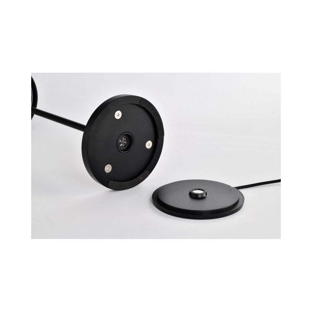 Lampe sur Table Exterieur ZAMBELIS 2W IP44 Dimmable DESIGN Noir