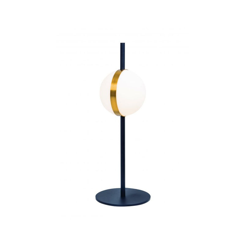 Lampe sur table ZAMBELIS D150 8W DESIGN Noir Mat 2004