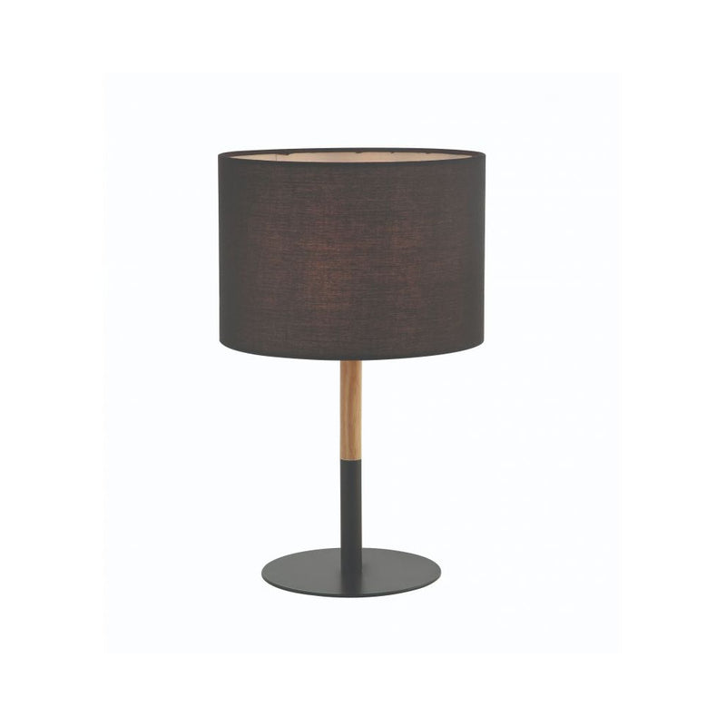 Lampe sur table ZAMBELIS D230 E14 DESIGN Noir Mat Sans Source 20214