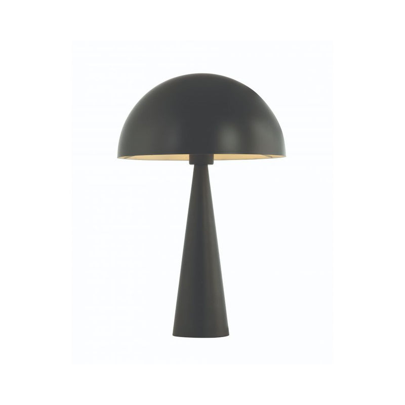 Lampe sur table ZAMBELIS D300 E27 DESIGN Noir Mat Sans Source 20210