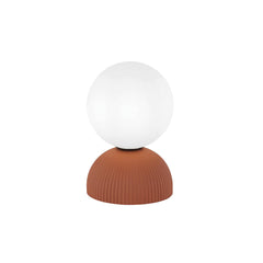 Lampe sur Table ZAMBELIS G9 DESIGN Terracotta Sans Source 2590
