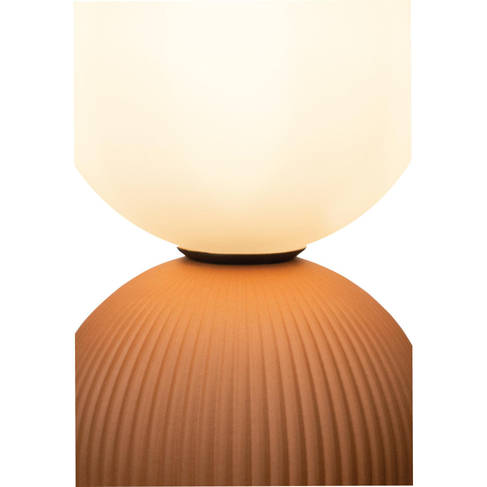 Lampe sur Table ZAMBELIS G9 DESIGN Terracotta Sans Source 2590