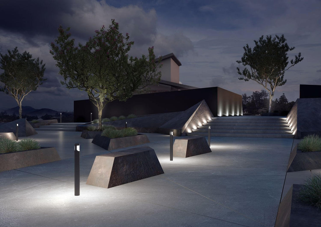 Borne extérieure Graphit anthracite (1402LED)
