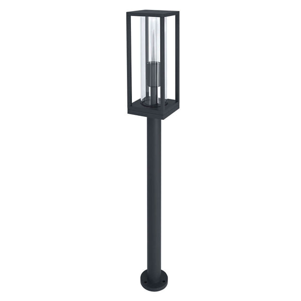 Lanterne sur mât Endura Frame aluminium, H 80 cm