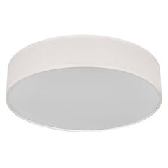 Plafonnier Orbis Paris beige, tissu, 3 lumières