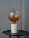 Lampe de chevet | Marble Base Blanche