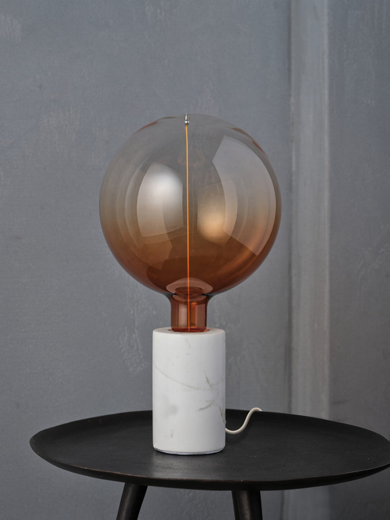 Lampe de chevet | Marble Base Blanche