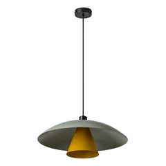 Suspension Flying Mushroom verte et jaune