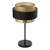 Lampe à poser Hornet noire et dorée