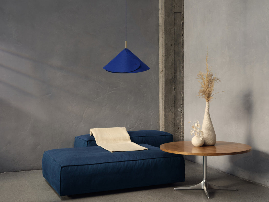 Suspension Flip bleu