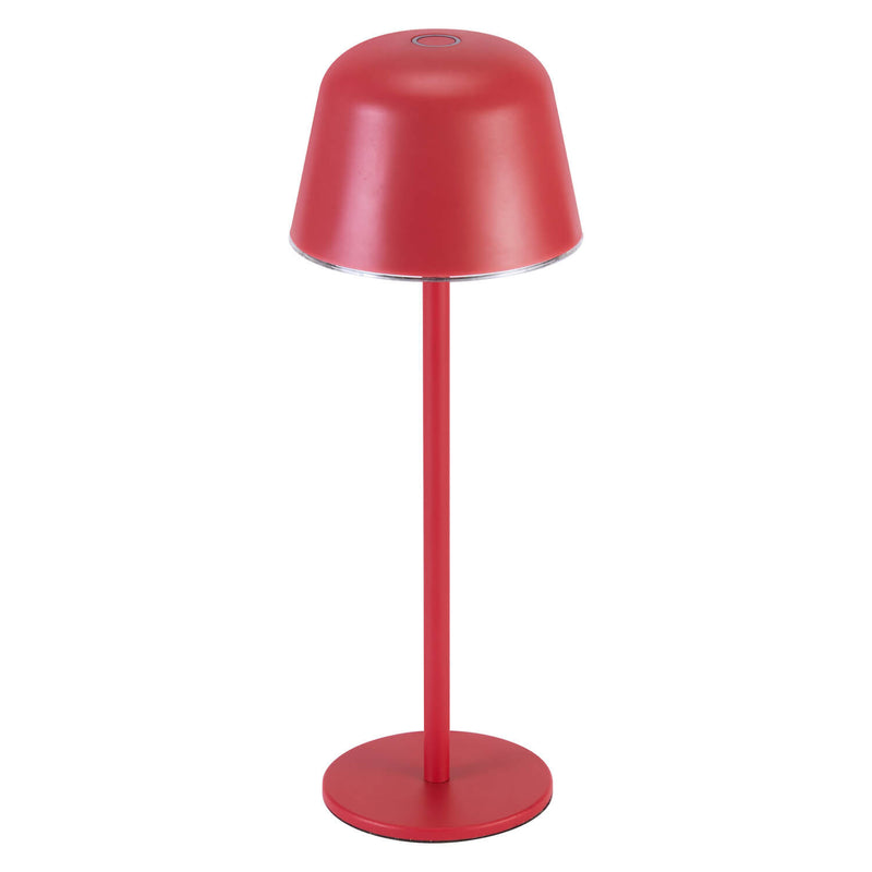 Lampe extérieure Endura Style rose fuchsia et aluminium