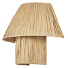 Applique murale Bamboo Paper Hut marron