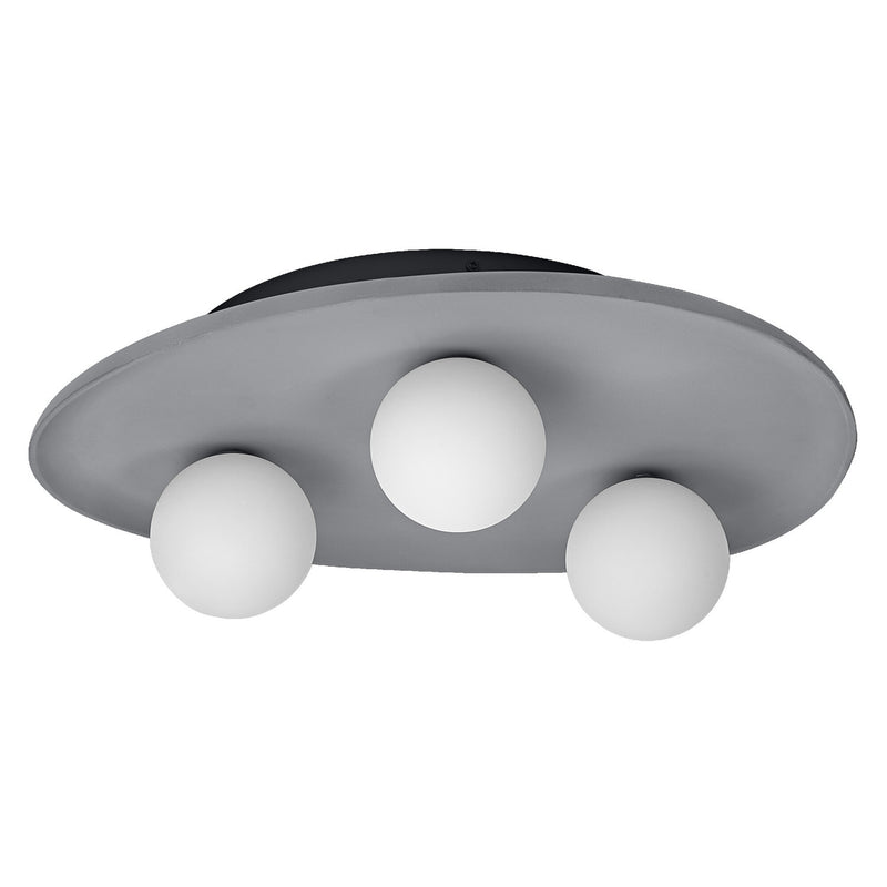 Plafonnier Concrete Nest gris