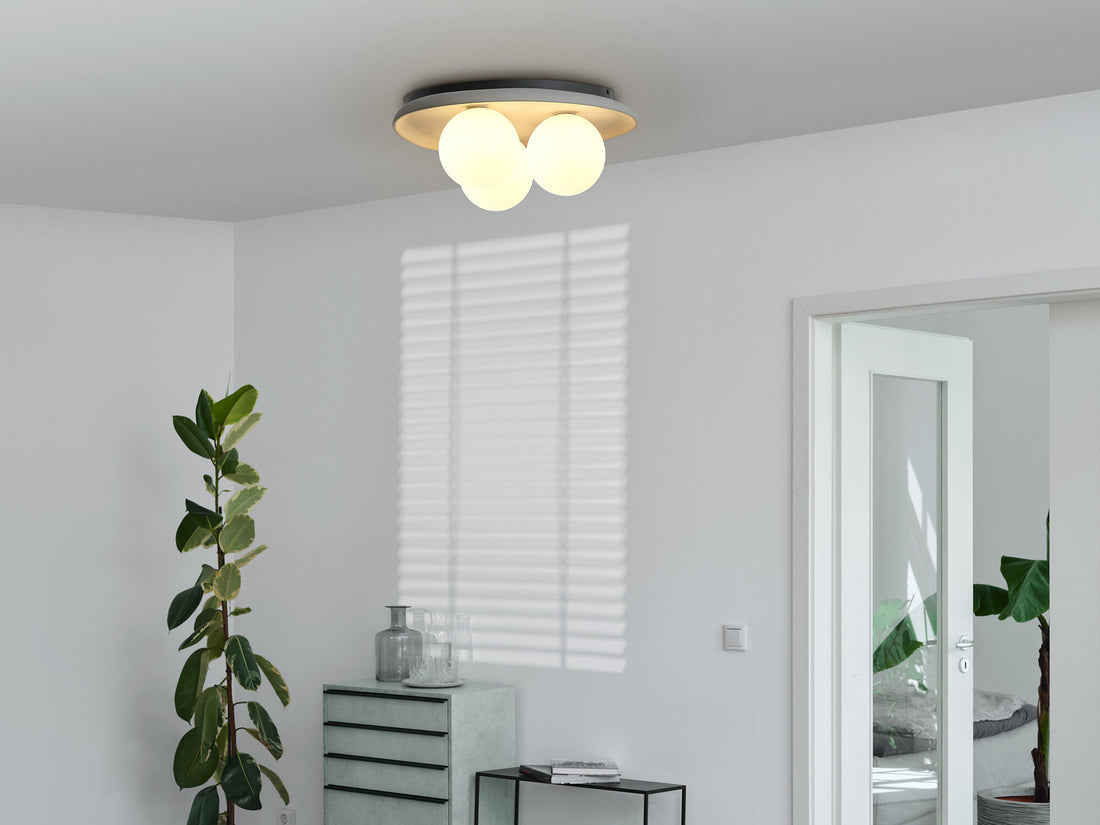 Plafonnier Concrete Nest gris