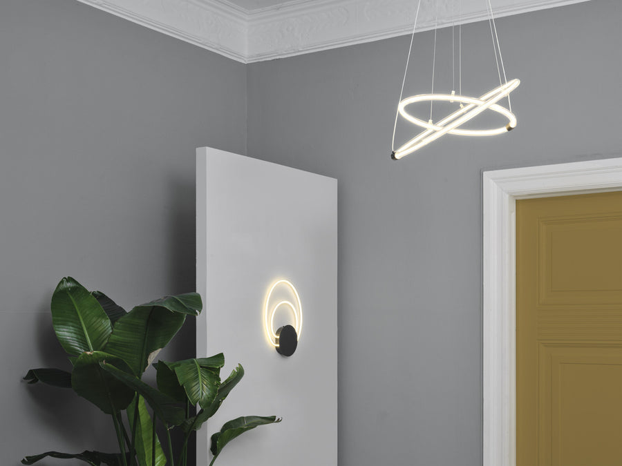 Applique murale Helios anthracite
