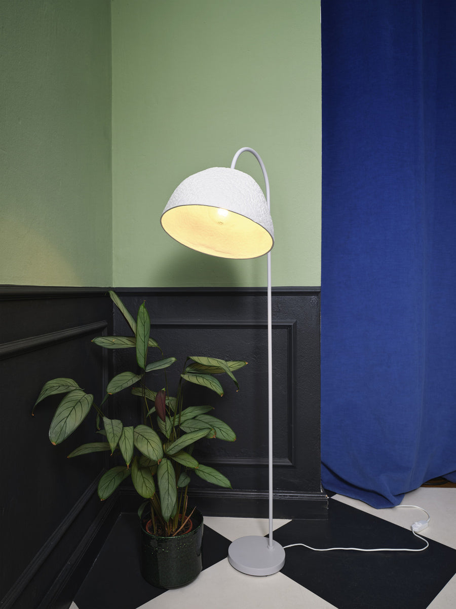 Lampadaire Camel Bell blanc