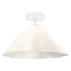 Plafonnier Lotus Leaf blanc