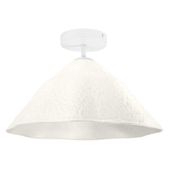 Plafonnier Lotus Leaf blanc