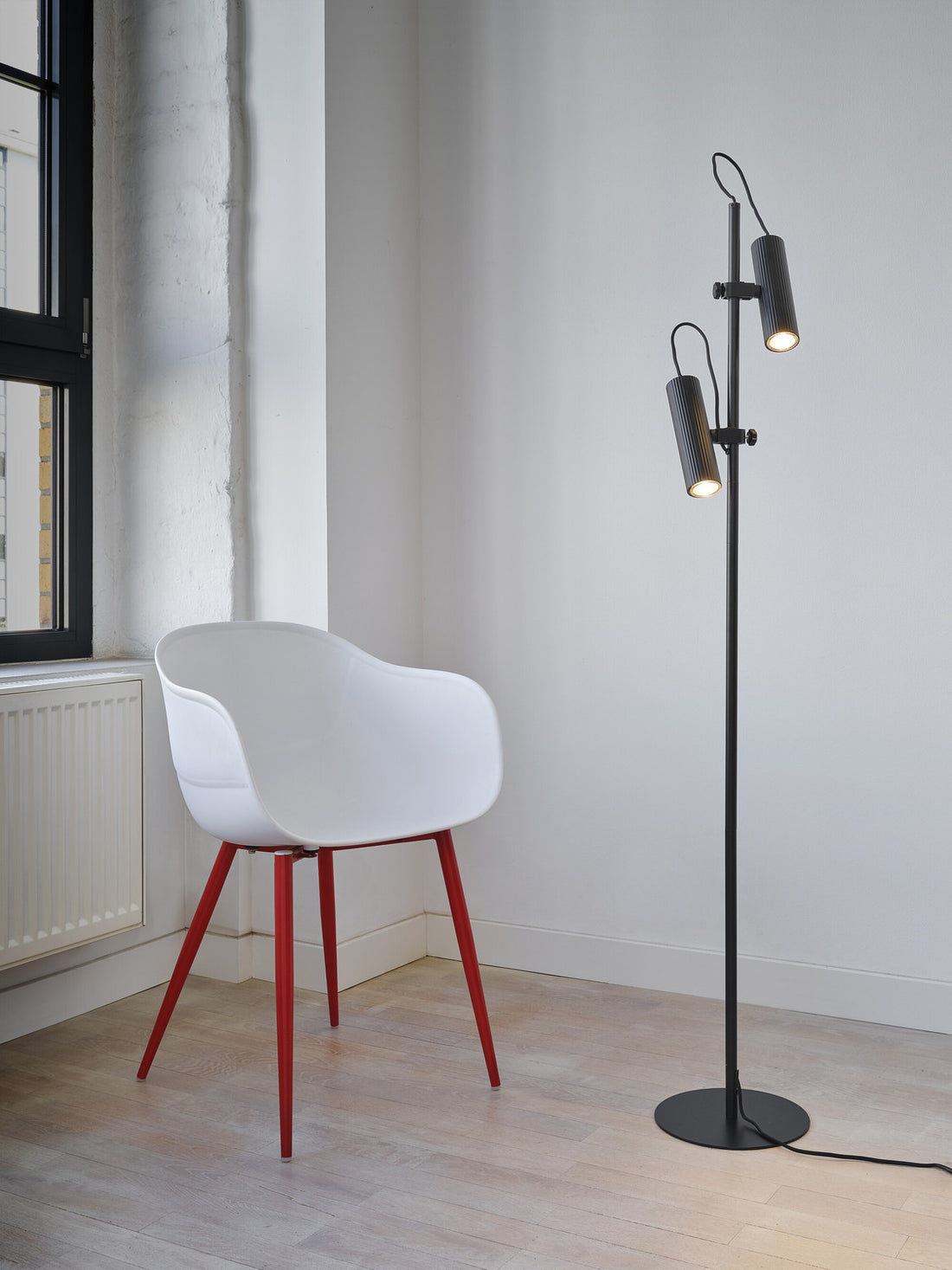 Lampadaire salon | Drums Noir
