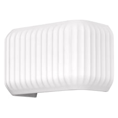Applique murale Plaster Routes blanche, L 25 cm