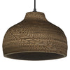 Suspension Cardboard Hat marron