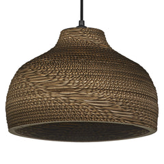 Suspension Cardboard Hat marron