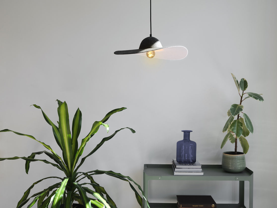 Suspension luminaire | Felt Hat