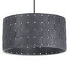 Suspension Felt Weaving anthracite, Ø 38 cm