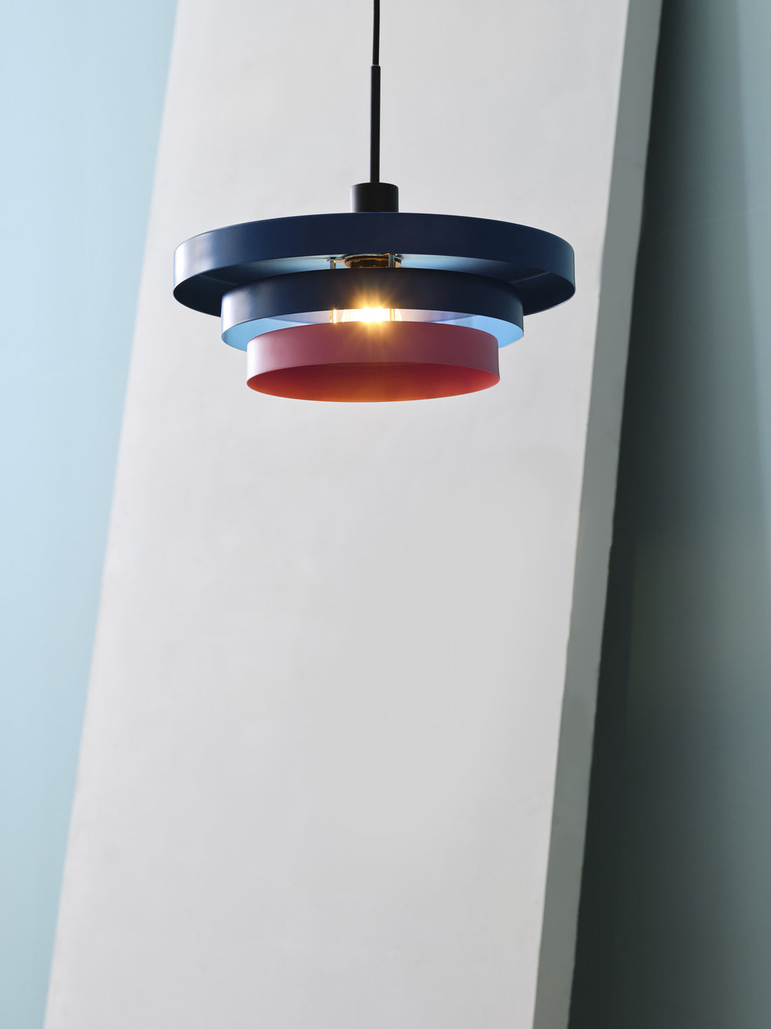 Suspension luminaire | Layers Bleu