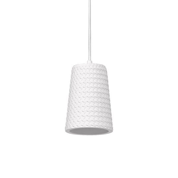 Suspension Plaster Cone blanche