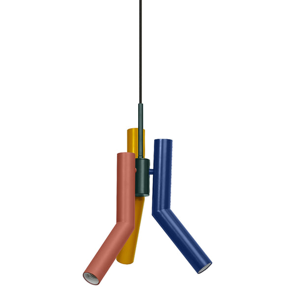 Suspension Straw multicolore