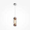 Drop silver pendant light