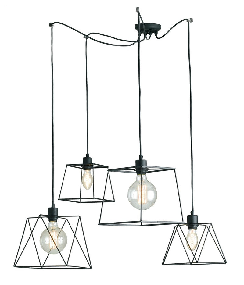 Suspension Brookyln noire (I-BROOKLYN-S4)