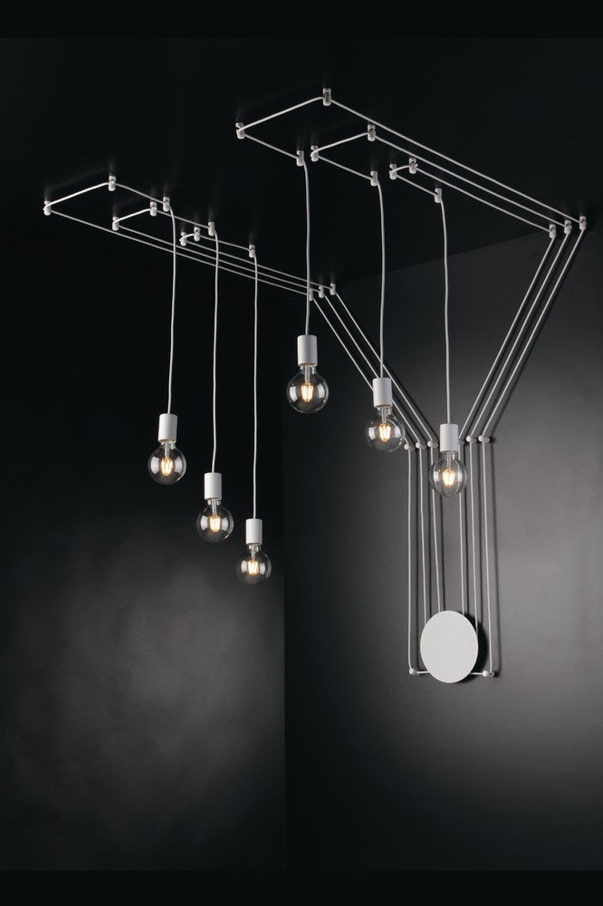 Plafonnier Habitat blanc (I-HABITAT-PL6-BCO)