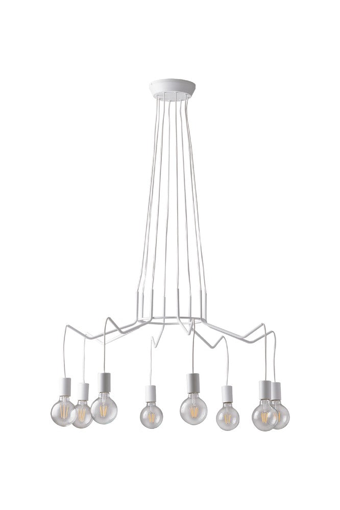 Lustre Habitat blanc (I-HABITAT-S8-BCO)