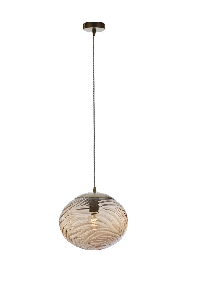 Suspension Nereide, verre, H 149,7 cm
