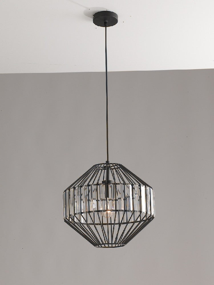 Suspension Opium noire, verre (I-OPIUM-S1-C)