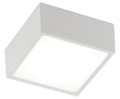 Plafonnier blanc, L 11,2 cm