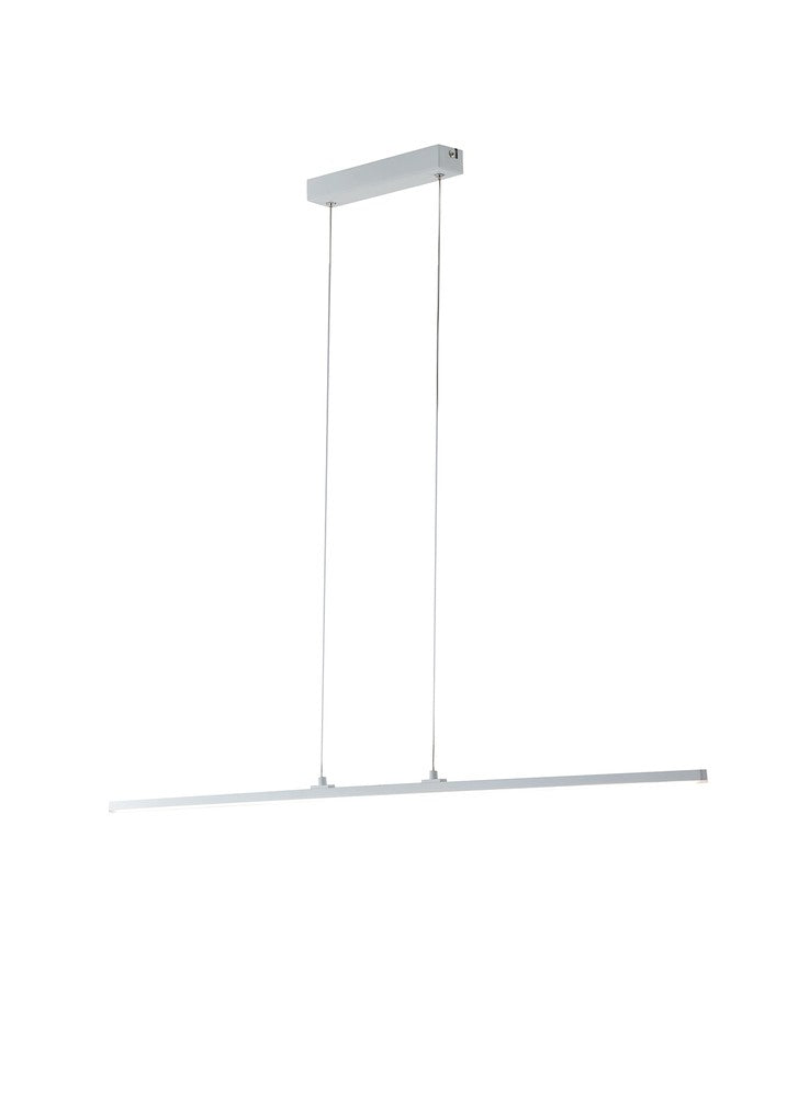 Suspension Shanghai blanche, H 150 cm