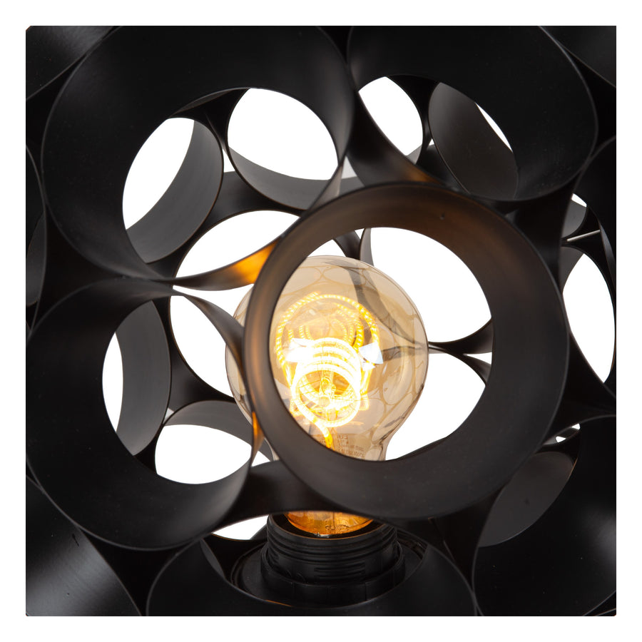 Lampe à poser Hannelore noire