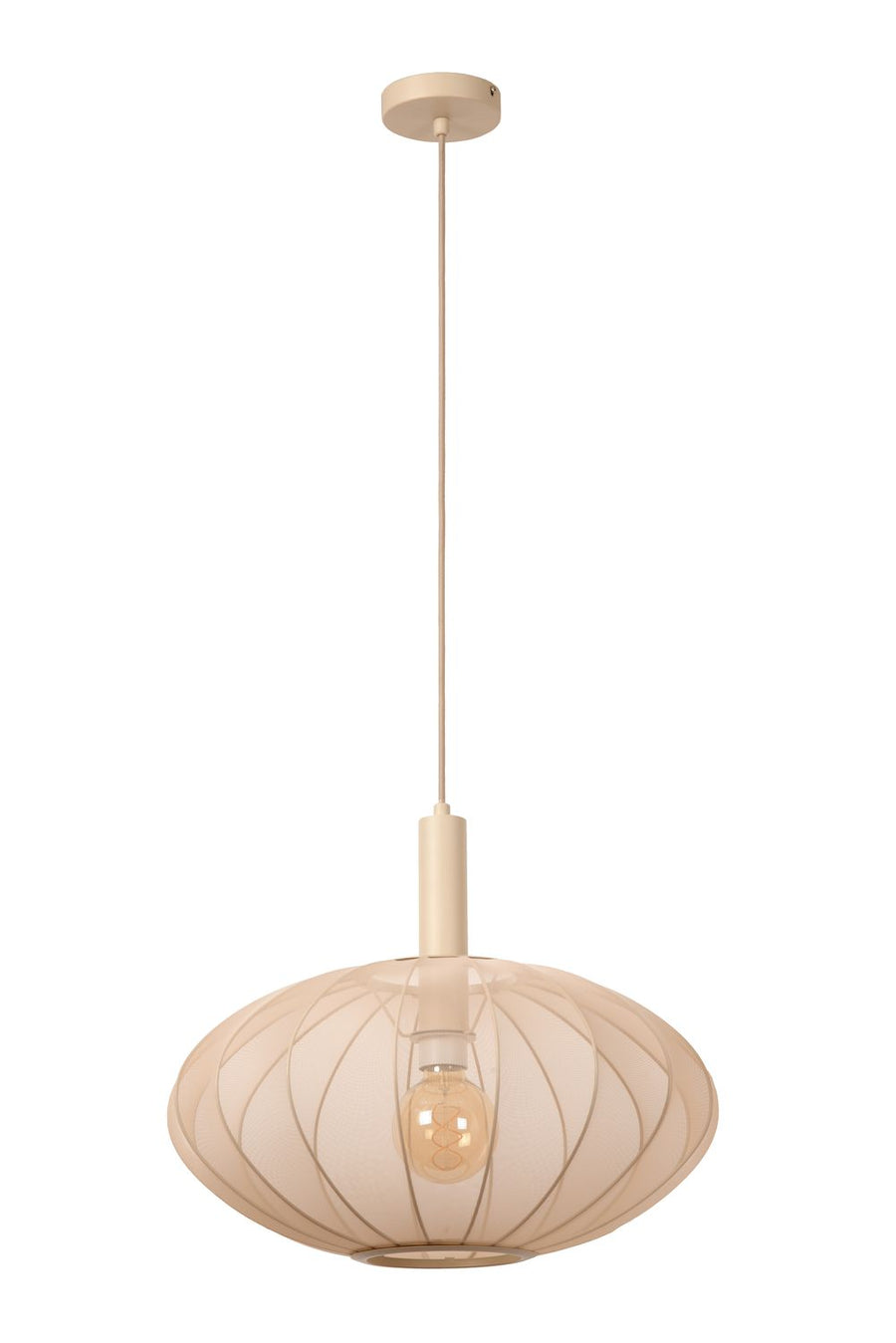 Suspension Corina beige, tissu