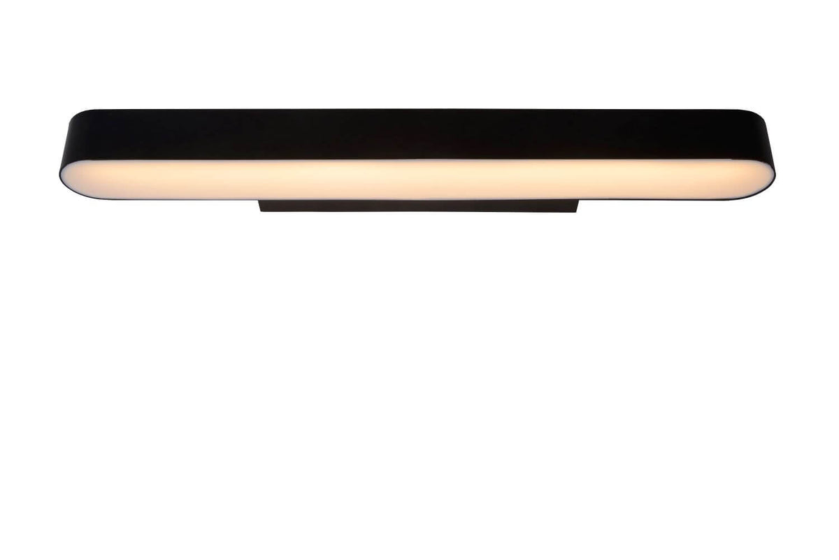 Applique murale Madelon noire et opale, verre