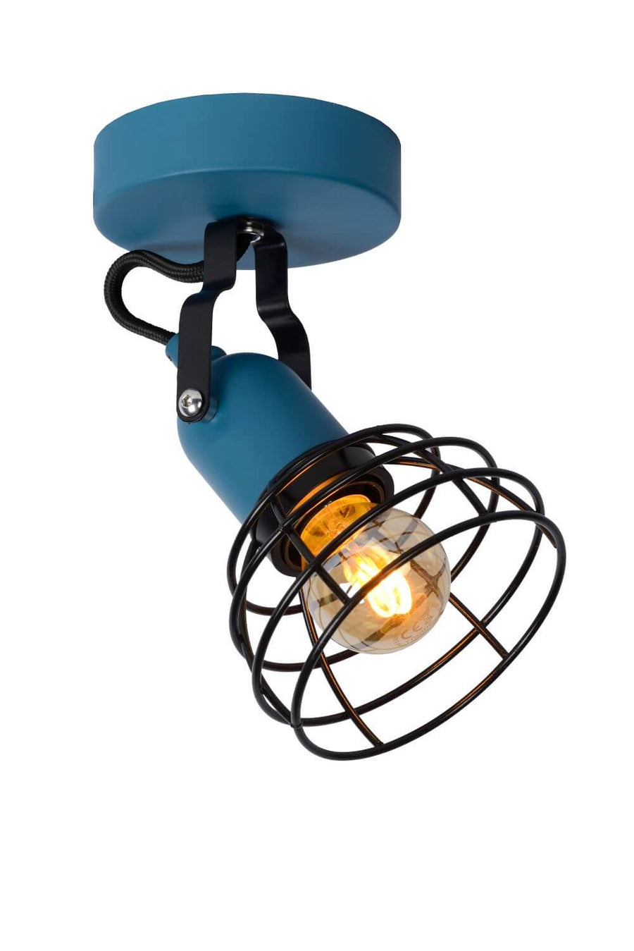 Plafonnier Pola bleu