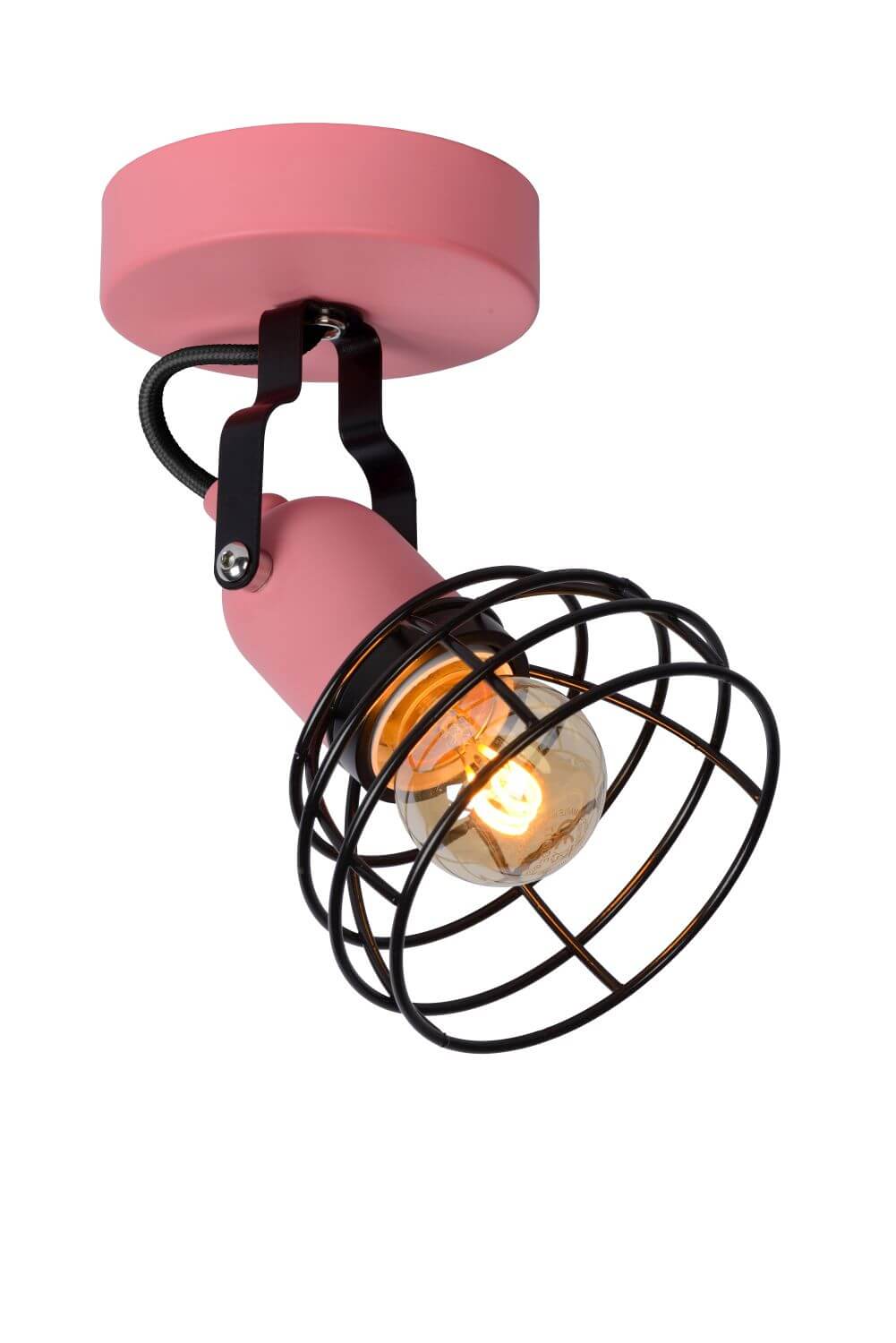 Plafonnier Pola rose