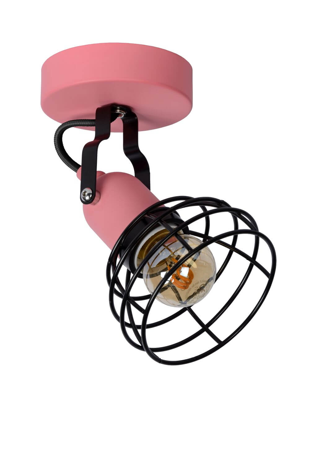 Plafonnier Pola rose